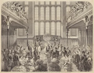 The Marriage Ceremony of the Princess Royal and Prince Frederick-William of Prussia, in the Chapel